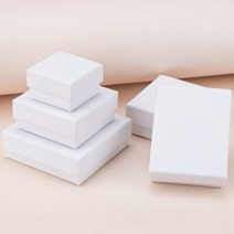 상자박스 박스 소형 택배 기프트 선물 포장 쥬얼리 박스, 10pcs, 22x5x3cm, white