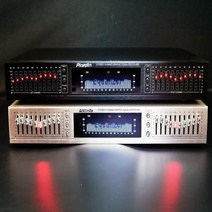 665 이퀄라이저 앰프 프리 홈 밸런스드 믹서 더블 10 세그먼트 스테레오 고음 알토 베이스 톤, Black wiht BT USB FM+220V