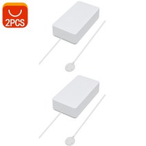 배관 누수 탐지 배수 파이프라인 관로 탐지기 homekit 센서 zigbee 3.0 경보 시스템 및 스마트 홈 자동화용 무선 홍수 감지기 Apple homekit과 함께 작동, 2개