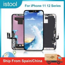 아이폰액정 본체 액정수리 LCD 학년 아이폰 11 프로 최대 OLED 12 미니 Incell 화면 교체 디스플레이 3D 터치 디지타이저 어셈블리, 12 Pro Max Hard OLED