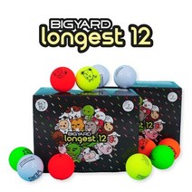 빅야드/롱기스트12 멀티볼 띠별12종(2PCS/24알/무광), 색상:닭
