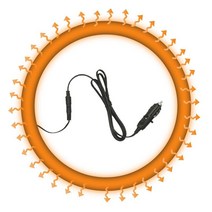 열선 내장 핸들 커버 스티어링 휠 커버 충전식 온수 12V 자동, 한개옵션0