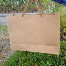 크라프트쇼핑백 종이가방 특대 두꺼운종이봉투 튼튼한쇼핑백, 크라프트봉투 특대