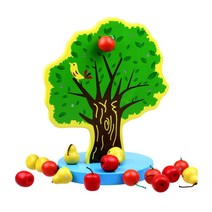 맥킨더 사과나무 숫자교구 셈셈수놀이 수학보드게임 수학게임 숫자게임 유아 보드게임 W040, 단품없음