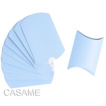 옥수수완충제 종이완충제 친환경포장지 40 개/몫 사탕 상자 베개 모양 크리스마스 선물 종이 포장 가방 웨, 01 Blue