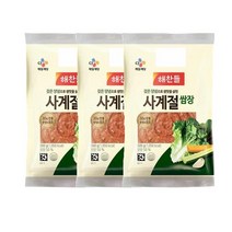 CJ 장 해찬들 사계절쌈장 쌈밥 고기쌈장 500g 3개 1세트