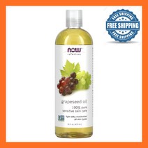 Now Foods 나우푸드 포도씨유 그레이프씨드오일 Grapeseed Oil 473ml Vitis Vinifera Seed Oil
