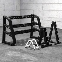 아령 거치대 덤벨렉 정리대 홈트 홈짐 선반 바벨 정리, 가정용 아령거치대 3쌍, 1개