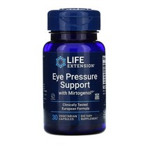 1+1 라이프익스텐션 아이 프레셔 서포트 120mg 30정 미르토게놀 함유, 2개