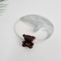 시크몽 프랑스핀 큐트 테디베어 포인트 2 cm 미니 메탈 집게핀