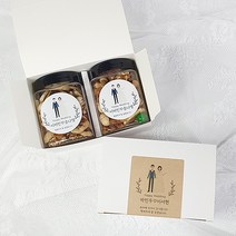 [은색초코]견과류답례품 믹스넛 사각 2종 세트 결혼답례품 돌잔치 조문 회사단체선물 시보해제, 스탠다드믹스넛, 스탠다드믹스넛