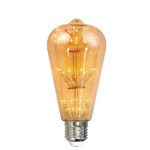 에덴마켓 LED ST64 눈꽃 전구 2.5W, 1개