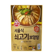 오뚜기 서울식 쇠고기보양탕 500g, 상세페이지 참조