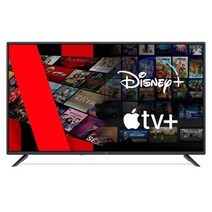 라익미 스마트 넘버11 VF430 43인치 IPS 패널 크롬캐스트 안드로이드 구글 TV 넷플릭스 유튜브 디즈니+ 에너지소비효율 1등급 프리미엄 8년 A/S 보장, 스탠드형, 100.3cm(40인치), 라익미 스마트 VF430 크롬캐스트 구글TV, 방문설치