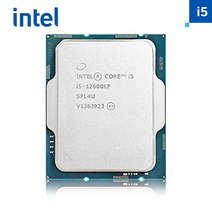 인텔 12 세대 CPU 코어 i5 12600KF 키트 프로세서 10 16 스레드 nm L3 20M 125W LGA1700 지원 DDR5