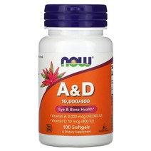 나우푸드 Now Foods A&D 소프트젤 100정