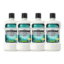 리스테린 헬씨 브라이트 구강청결제, 250ml, 4개