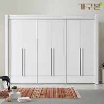 네쥬 키높이장롱 10자장롱 12자장롱 안방 옷장 이불장, 12자[일반장3+반장]