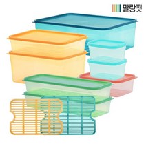 생활엔 [생활엔]말랑핏식재료용기6종7P채반(중)1P+채반(대)1P