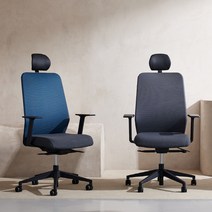 듀오백 Q1슈프림 Q1SP-HDA-C 메쉬 학생 게이밍 의자, 다크그레이