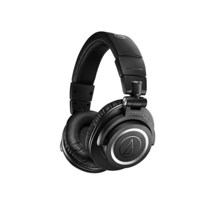 AudioTechnica ATHM50X 프로페셔널 스튜디오 모니터 헤드폰 블랙 전문가 등급 평가 매우 높음 탈착식 케이블 포함 3557184756, Wireless_Black, Black