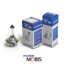 모비스 자동차 전조등 전구 H7 12V 85W, 1개