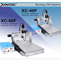 목공펜 선형 가이드가 있는 CNC 더 정밀한 벤치탑 40F 60F 조각 밀링 2023 새 버전, 4.40F 4axis 800W - 220V