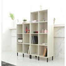 무거운무게 견디는 거실서재 2x4 책장(60cm 2컬러) 우드 디자이너 인테리어, 내추럴