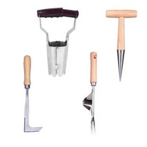 텃밭작업 4종 모종심기 잡초제거 땅파기 원예 농장 텃밭공구 플랜터세트 21787EA, 본상품선택