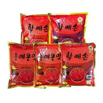 할매손 혼합고춧가루 다데기양념 업소용 대용량, 혼합고춧가루(순한맛)1kg