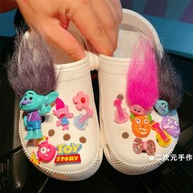 디즈니 토이스토리 신발 DIY 슬리퍼 악세사리 꾸미기 장식 소품(신발 미포함), B