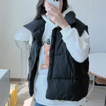유아스페셜 오버사이즈 루즈핏 데일리 패딩조끼