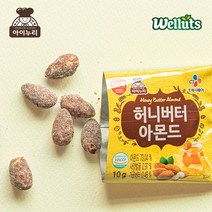 CJ 아이누리 허니버터 아몬드 10g 10봉, 단품