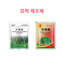 [1+1] 강력 제초제 천연 제초제 친환경제초제 토양살충제 500ml/봉지, 500ml/팩 (4+4)