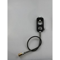 스쿠버산소통 산소탱크 스킨스쿠버 잠수 장비 다이빙 산소 실린더 탱크 호흡기 어댑터 헤드 부품 알루미늄 합금 리필 0.5 1L 2L, watch tube black