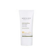 Mary & May 시카 Soothing Sun 크림 SPF 50+ PA++++ 50ml USA Shipping
