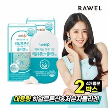 로엘 [당일배송]로엘 타블랩 저분자 히알루론산콜라겐 정 콜라겐/히알루론산, 60정, 2개