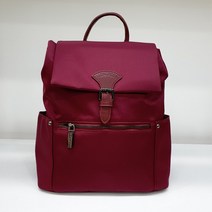 몽크로스 패브릭 버튼 여성 백팩 WBP99107WN