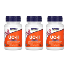 Now Foods 나우 푸드 UC-II 비변성 II형 콜라겐 함유 베지 캡슐 60정 3개