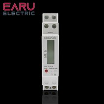 나인틴 스마트 홈 DDS238-1 LCD 532A 230VAC 50Hz 단상 극 DIN 레일 킬로와트 시간 kwh 미터 에너지 전력계