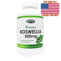 My Life 보스웰리아 500mg 240정 베지캡슐 마이라이프 Boswellia 미국 직구 사은품 추가증정