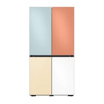 삼성전자 RF85B9121AP 비스포크 1등급 냉장고 874L 조합형 도어포함, 코타2+글램/새틴2