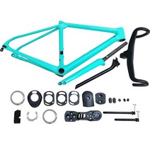 전동샵 자전거프레임 Specialisma 초경량 카본 로드 프레임 T1000 레이싱 디스크 자전거 세트 스루 액슬, 01 disc brake_04 size 55cm