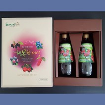 해피아 문경 오미자 청 1000ml 2병 원액 차 과일청, 700ml