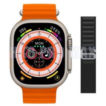 뮤직복싱기계HK8 프로 최대 스마트 워치 49mm 2.12 인치 AMOLED 화면 상쾌율 NFC Smartwatch 울트라 시리즈, 11 add alpine black