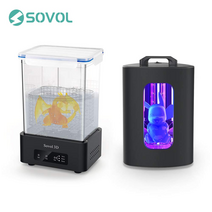 Sovol SL1 경화기 및 SL2 세탁기 LCD용 세척 및 경화 스테이션 SLA DLP 3D 프린터 모델 UV 수지 경화, CN, 유럽 ​​연합
