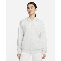 [매장정품]나이키 우먼스 스우시 이지 저지 오버사이즈 풀집 후디 DM6416-025