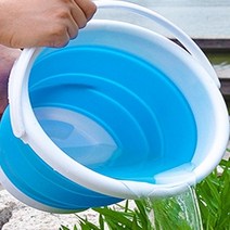 HY 접이식 휴대용 여행용 바스켓 세차버킷 버킷 세차버킷추천, 10L - 사각