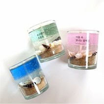 달빛마녀캔들 달빛마녀캔들 7온즈3개 바다 젤캔들 만들기키트 (8364912), 블랙체리 핑크