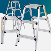 주택보수 가정용 광폭 계단발판 사다리 매장용 견고한 물류창고 계단식발판 작업용 인테리어, 03)A형사다리 5단